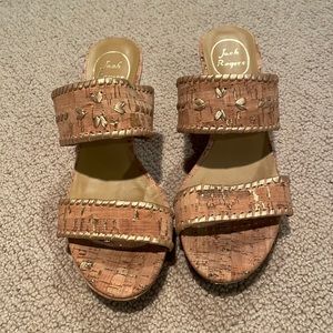Jack Rodgers Cork Wedge sandals